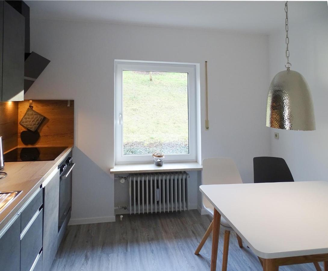 Ferienwohnung Beim Burgberg バート・アプバッハ エクステリア 写真