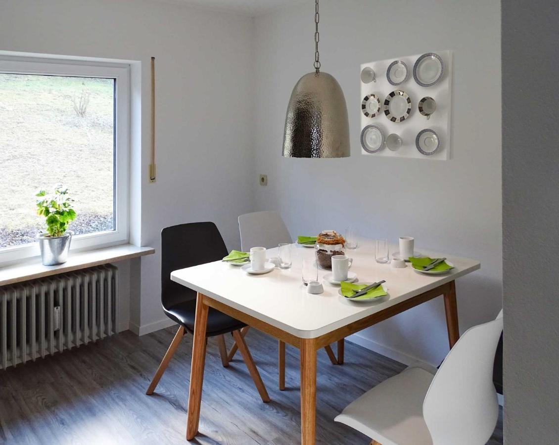 Ferienwohnung Beim Burgberg バート・アプバッハ エクステリア 写真