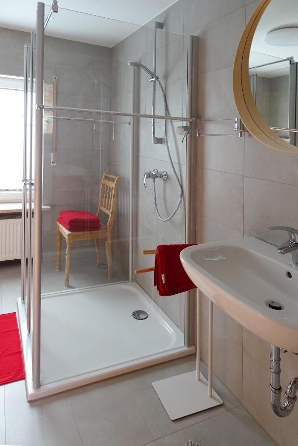 Ferienwohnung Beim Burgberg バート・アプバッハ エクステリア 写真